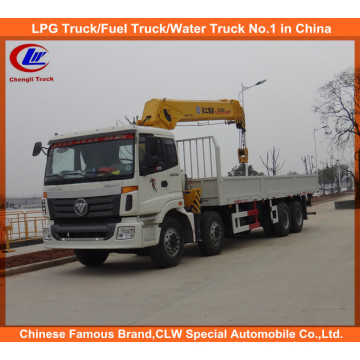 Heavy Duty 8*4 Foton Truck Mounted XCMG Crane